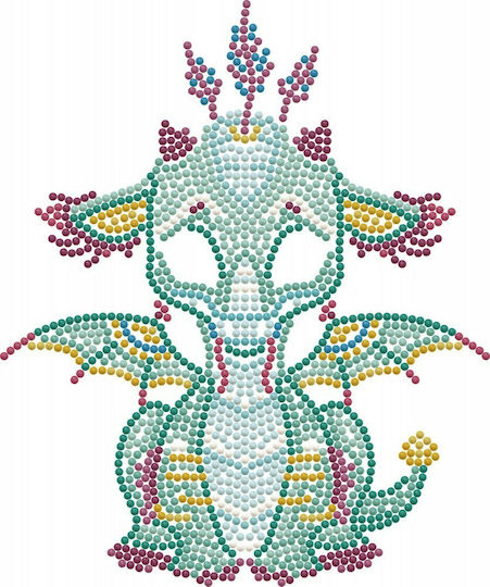 Diamond Dotz Dotz Box Canvas Diamond Painting Kit Ariel the Baby Dragon