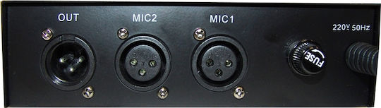 Azusa MH-48V2 Τροφοδοτικό Μικροφώνου 48V Phantom για 2 Πυκνωτικά Μικρόφωνα