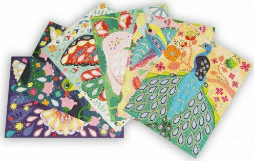 Crealign Children's Craft Decorate with Glitter Magic Birds for Children 5+ years Years