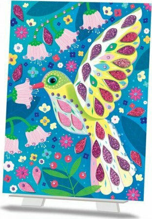 Crealign Children's Craft Decorate with Glitter Magic Birds for Children 5+ years Years