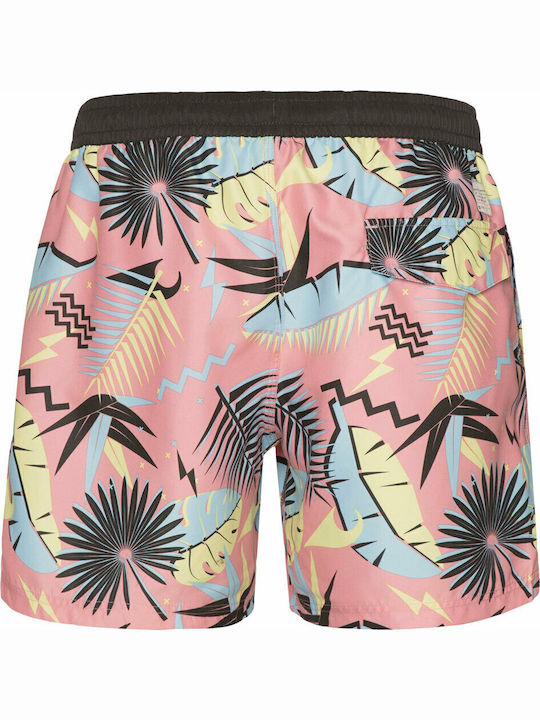 Frank Men's Swimwear Shorts Pink Floral