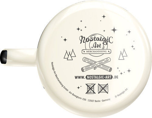 Nostalgic Art Outdoor & Activities Enjoy Where You Are Now Чаша Емайл Бяла
