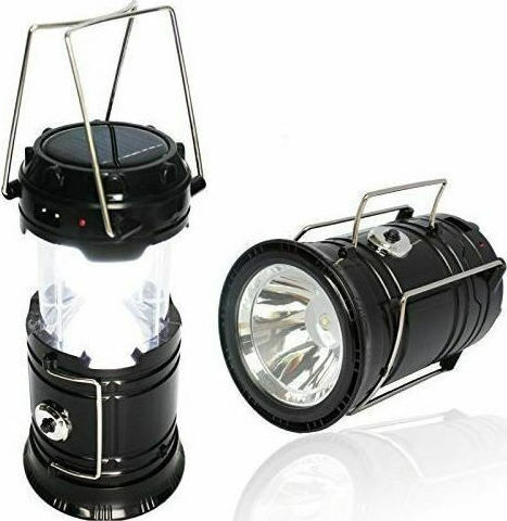Majorca JH-5800T Lanternă Lumini LED cu Baterie pentru Camping Waterproof Negru 12W