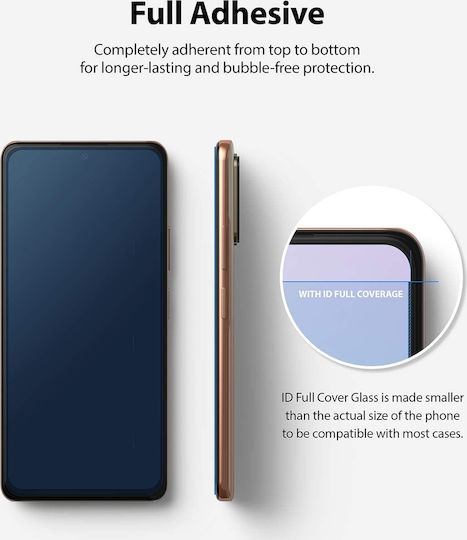 Ringke Invisible Defender Vollflächig gehärtetes Glas (Redmi Note 10 Pro) G4AS042