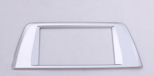 Dekoration für Armaturenbrett Chrom-Bildschirmrahmen BMW X1 F48 in Silber Farbe GCP-C01717