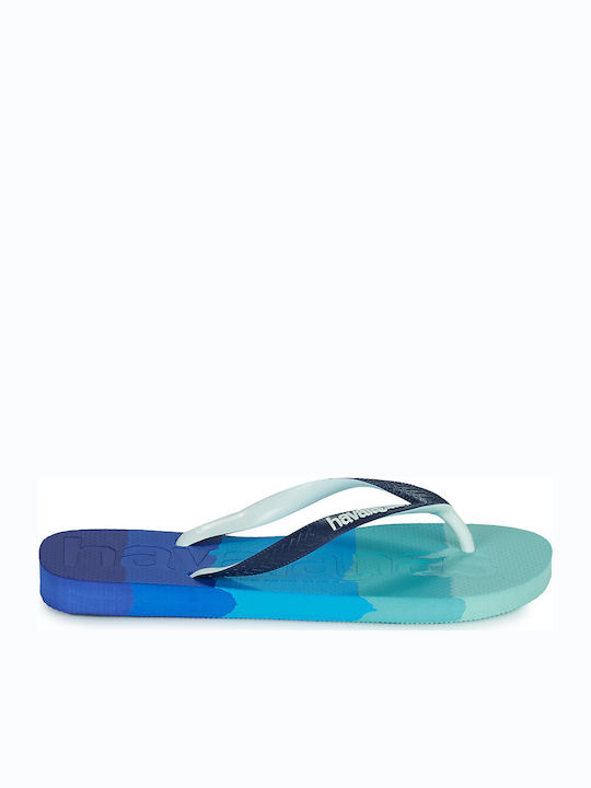 Top Logomania Men's Flip Flops Blue
