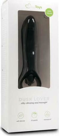 Easytoys Dusk Lover Vibrator Anal Negru 15.5cm