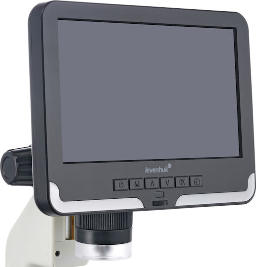 Levenhuk DM700 Digital Mikroskop Bauklötze mit Monitor 10-200x