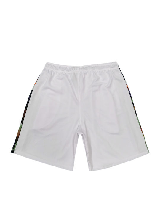0070002 Men's Athletic Shorts White