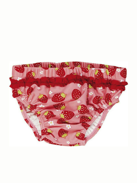 Playshoes Stawberries Kids Swimwear Swim Diaper Pink