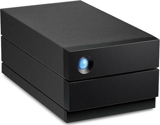 Lacie 2Big Raid USB-C Εξωτερικός HDD 36TB Multi-Bay Μαύρο