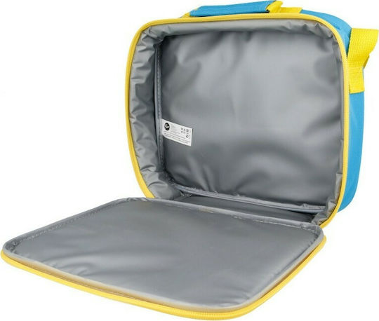 Stor Schulische Isothermische Lunch-Tasche zum Umhängen Mehrfarbig Baby Hai