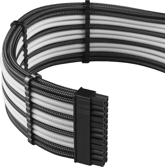 Cablemod 24-Pin ATX / 8-Pin EPS / 8-Pin PCIe / 6-Pin PCIe / 4-Pin Molex - 24-Pin ATX / 8-Pin EPS / 2x 8-Pin PCIe / 8-Pin PCIe / 6-Pin PCIe / 4-Pin Molex Cable 0.6m Μαύρο CM-PRTS-FKIT-NKKW-R
