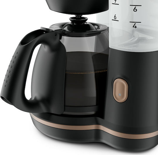 Tefal Includeo CM5338 Καφετιέρα Φίλτρου 1000W Black