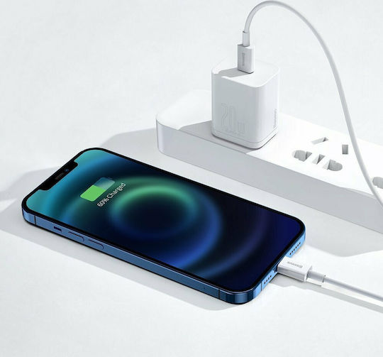 Baseus Superior USB-C to Lightning Cable 20W White 2m (CATLYS-C02)