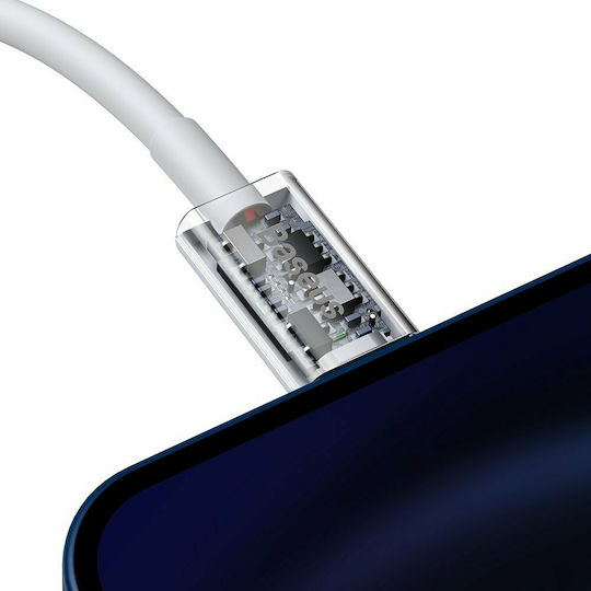 Baseus Superior USB-C to Lightning Cable 20W White 1.5m (CATLYS-B02)