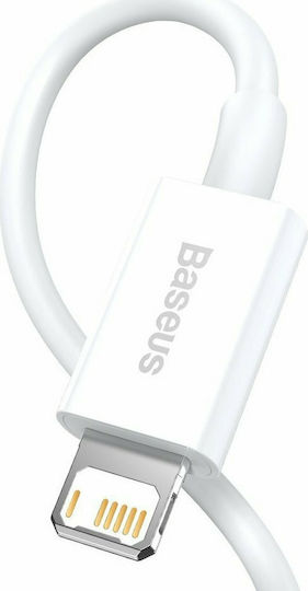 Baseus Superior Series USB to Lightning Cable Λευκό 1m (CALYS-A02)