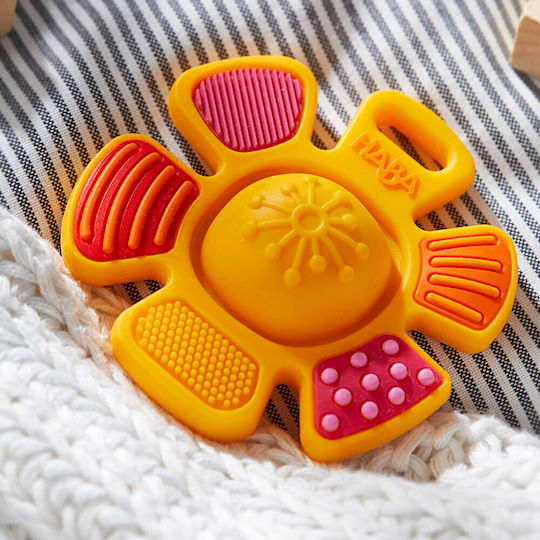 Haba Flower Teething Rattle for Teething from Plastic for 0 m+