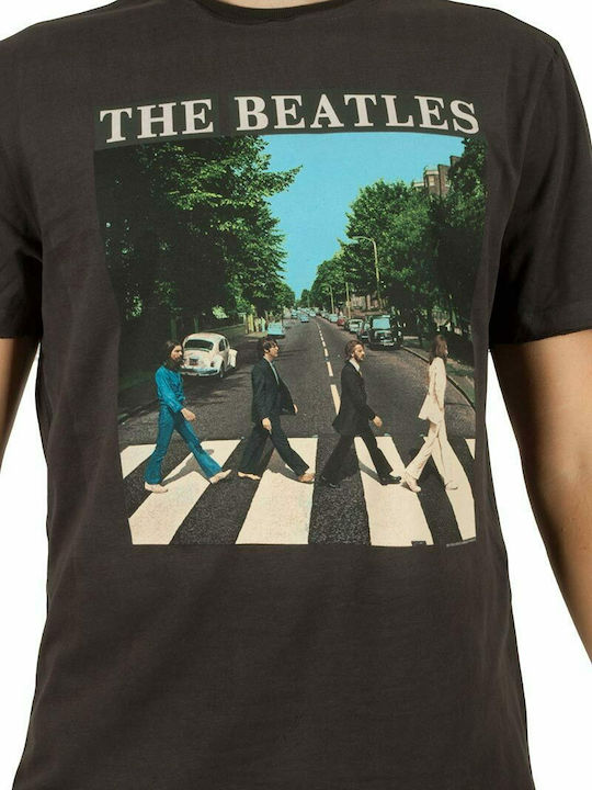 Amplified The Beatles Abbey Road T-shirt Ανθρακί