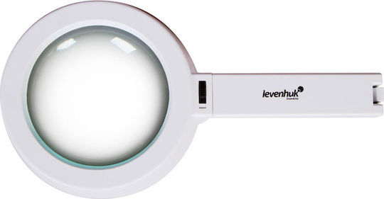 Levenhuk ZH45 Zeno Handy Tabletop Magnifying Lense with Light 127mm 1pcs