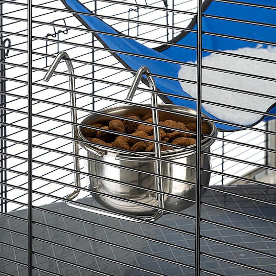 Ferplast 57059814 Metal Cage for Rabbits 78x48x70cm