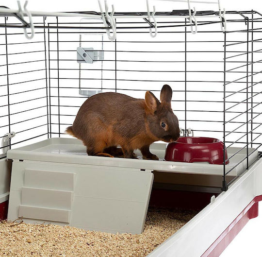 Ferplast 57072570 Wooden Cage for Rabbits 142x60x50cm