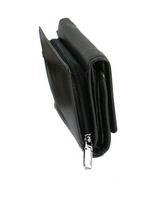 335 Small Leather Women's Wallet Classic Black