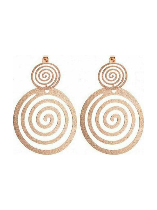 Verorama Earrings Pendants made of Steel Gold Plated SK-ART01900G