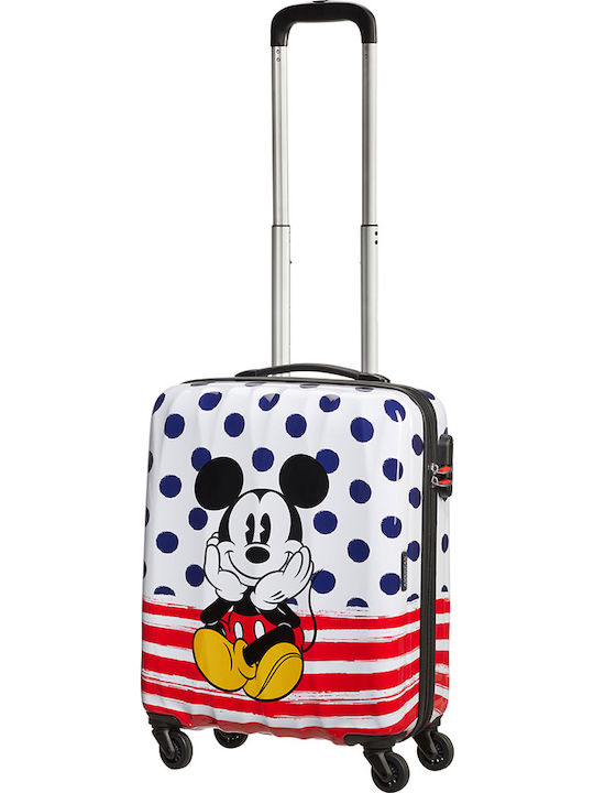 American Tourister Legends Spinner 55/20 Mickey Mouse Valiză De Călătorie Pentru Copii De Cabină Dură Multicoloră Cu 4 Roți Înălțime 55 Cm