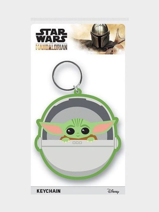 Pyramid International Μπρελόκ Mandalorian Child Πλαστικό Πράσινο Pyramid International Μπρελόκ Mandalorian Child Πλαστικό Πράσινο