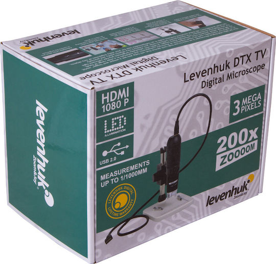 Levenhuk DTX TV Digital Monocular Microscope 10-200x