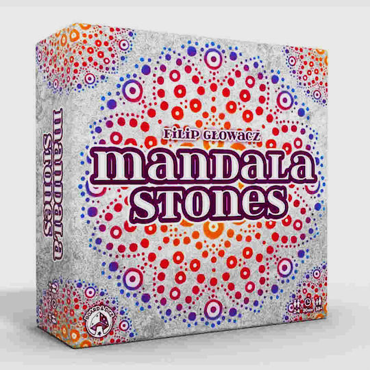 Board Game Mandala Stones for 2-4 Players 10+ Years Old (EN) Board & Dice