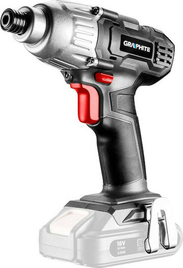 Graphite GHT-SET2 Set Screwdriver & Impact Drill Driver 18V with 2 Batteries 4Ah and Case