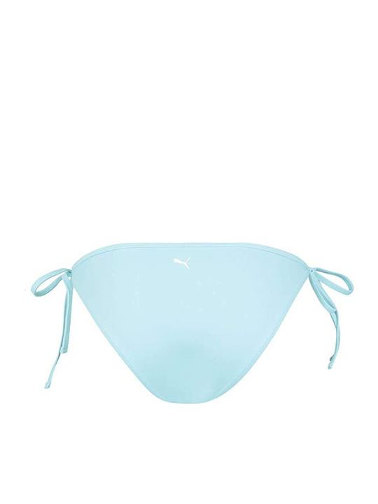 Bikini Brazil με Κορδονάκια Γαλάζιο