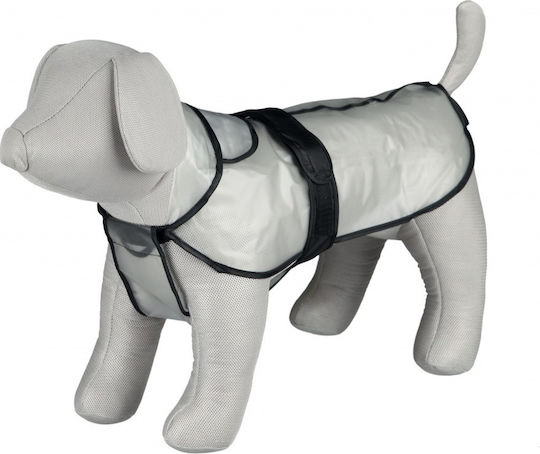 Trixie Tarbes Hundemantel Wasserdicht Transparent mit Rückenlänge 42 cm. 3003