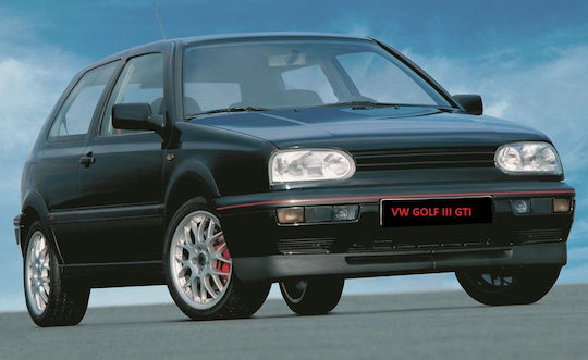 JOM Spoiler Αυτοκινήτου Μπροστά Συμβατό με Volkswagen Golf III GTI