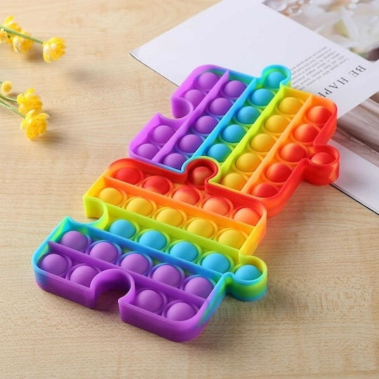 Pop it Fidget Puzzle Silicone Multicolour