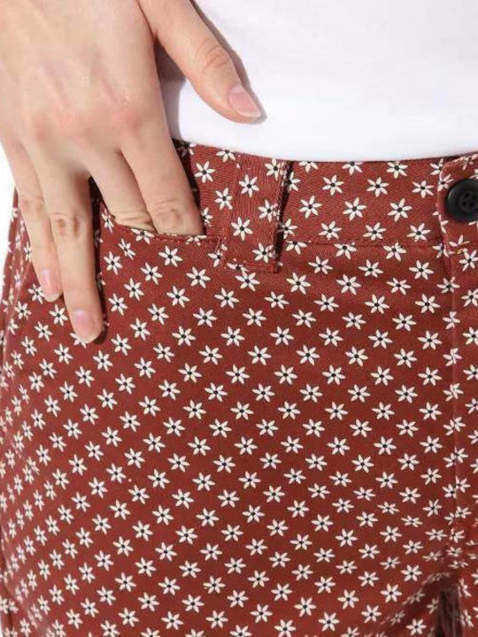 Henna Women's Chino Trousers Red