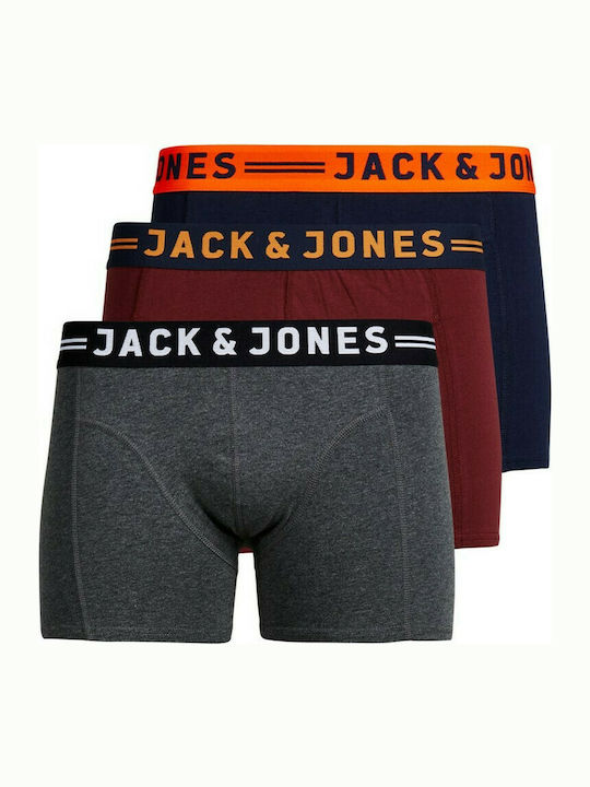 Jack & Jones Παιδικό Σετ με Μποξεράκια Πολύχρωμα 3τμχ