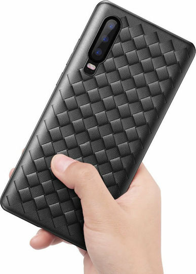 Baseus BV Weaving Back Cover Silicon Negru (Huawei Mate 20 Pro)