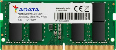 Adata Premier 16GB DDR4 RAM mit Geschwindigkeit 3200 für Laptop