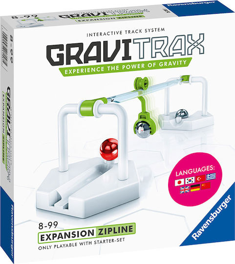 Ravensburger Expansion Set Zipline STEM Educational Game Engineering Gravitrax for 8+ Years Old