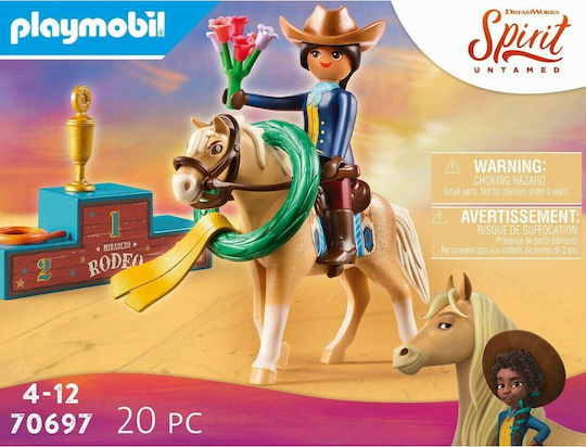 Playmobil Spirit Pru la Rodeo pentru 4-12 ani