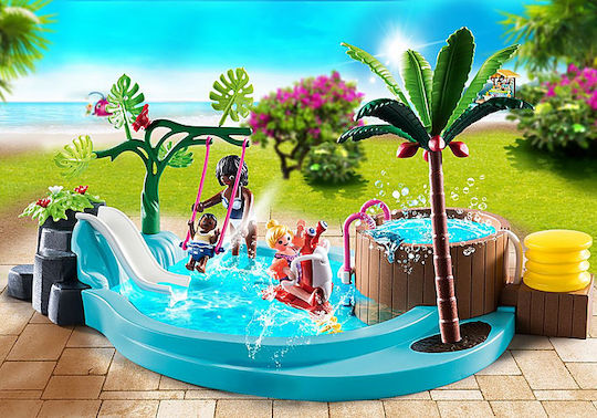 Playmobil Family Fun Children's Pool with Slide για 4-10 ετών
