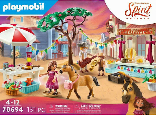 Playmobil Spirit Miradero Festival for 4-12 years old