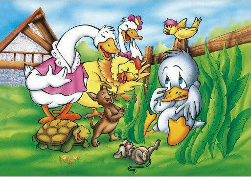 Kids Puzzle The Ugly Duckling 104pcs Anelixi
