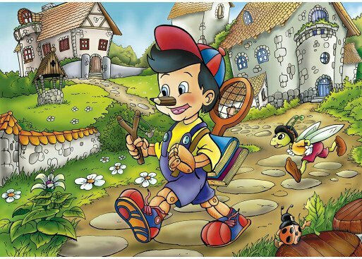 Kids Puzzle Pinocchio 104pcs Anelixi
