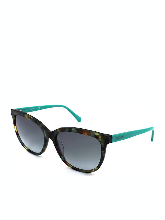 Gant Women's Sunglasses with Multicolour Tartaruga Plastic Frame GA8079 55P