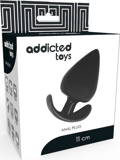 Addicted Toys Addicted Toys Anal Plug Black 11cm