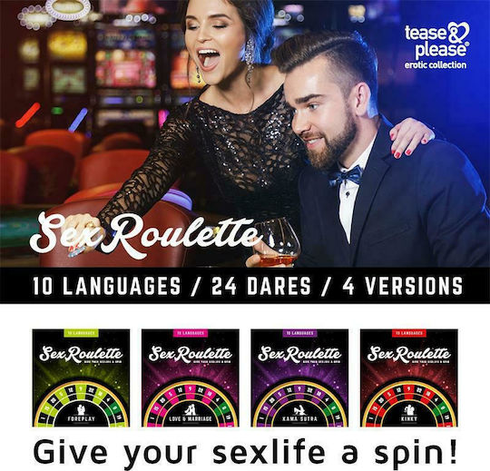 Tease & Please Sex Roulette Ερωτικό Παιχνίδι Καρτών